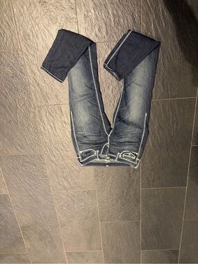 True Religion Women's Midnight Blue Skinny Jeans